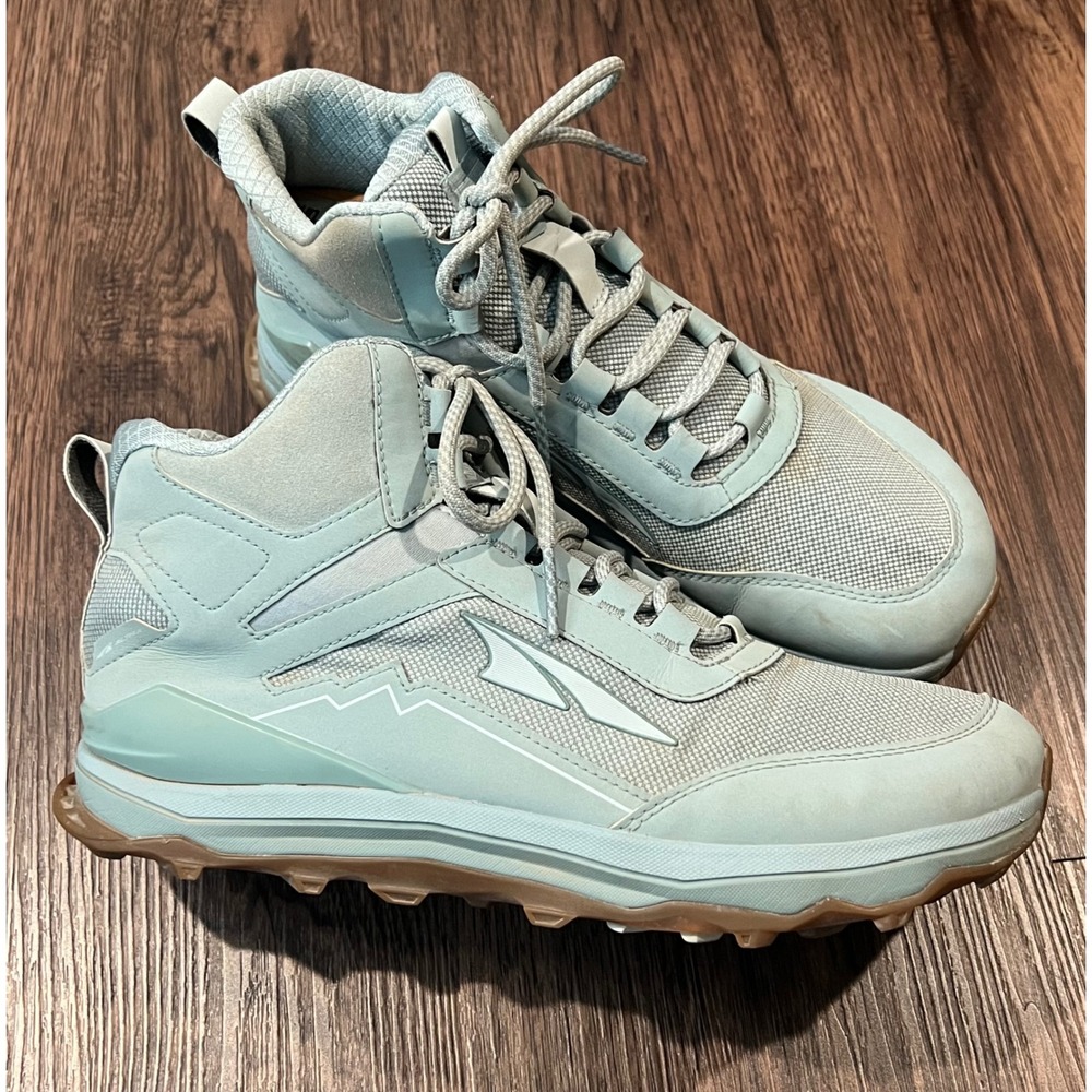 Altra Lone Peak ALL-WTHR Mid Hiking Boots Blue ALOA4VR8416 Womens 9.5